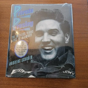 Private Presley The Missing Years Elvis in Germany Book & CD : New Sealed - Picture 1 of 2