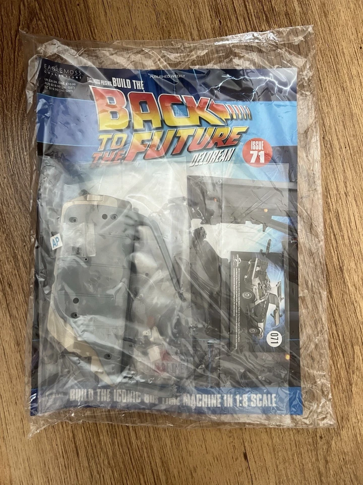 1:8 SCALE EAGLEMOSS BACK TO THE FUTURE BUILD YOUR OWN DELOREAN ISSUE 71 - Image 1 of 1