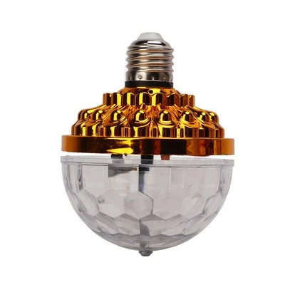 (6 Colors)LED Full Color Rotating Lamp RGB LED Color Changing Light Bulb For - Image 1 of 4