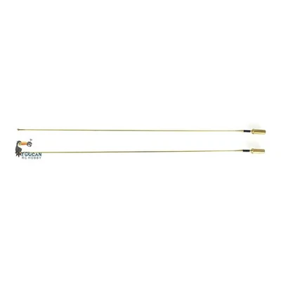 RC Rank Antenna 1Pair Common Spare Part for 1/16 Tank Tiger I Abrams Sherman DIY - image 1 of 2