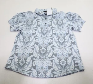 Greyson Youth Snow Bird Scarlett Polo Girls Size 5 Mineral Mist 951C New 1298139 - Picture 1 of 5