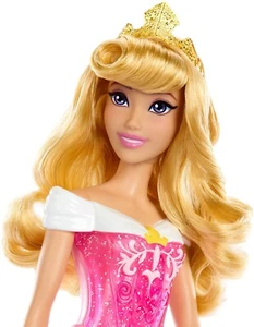 DISNEY PRINCESS Aurora Sleeping Beauty Posable Fashion Pink Designer Dress - Picture 1 of 14