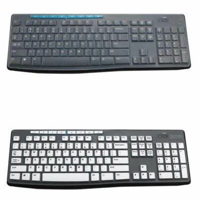 2 Pieces Keyboard Cover Fit Logitech MK295 MK275 K270 K260 MK200 - Image 1 of 4