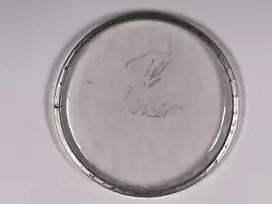 Iron Maiden Nicko Mcbrain Signé Dumskin Original Stage Utilisé - Picture 1 of 12