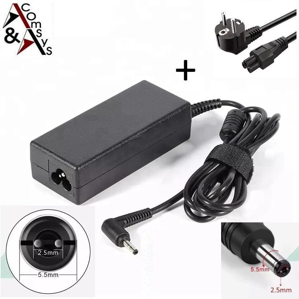 Netzteil 19V 3.42A 65W für Asus Laptop F551 F551C F555 F555L F555LA F555UA #1 - Bild 1 von 4