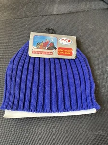 Auntie Kuit New Blue Beanie Hat - Picture 1 of 4