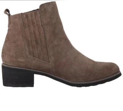 Zapatos para mujer Reef Voyage botas Chelsea de gamuza resistentes al agua RF0A362C carbono  Foto 1 de 4