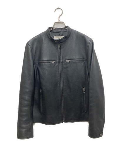 GIACCA COACH RIDERS SINGLE RIDER S PELLE NERA