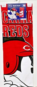 Cincinnati Reds Strandtuch Mickey Mouse Disney Design 30 x 60 cm - Bild 1 von 8