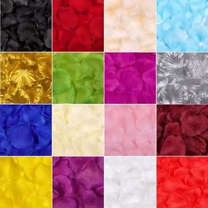 Best Artificial Silk Rose Petals Flower Wedding Party Confetti Table Decoration - Picture 1 of 45