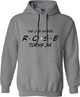 Personalised Custom Your Name Your Age Hoodie Family Friends Birthday Gifts
