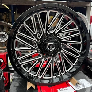 TIS 553BM Offroad Package 22x10 8 lug Fitment 33x12.50-22 RBP M/T Tires Incl - Picture 1 of 6