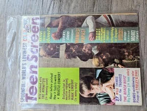 Teen Screen Magazine Oct 1966 Herman Hermits Beach Boys Rolling Stones M461 - Picture 1 of 1