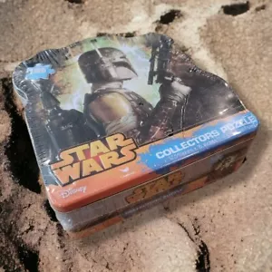 Disney Star Wars BOBA FETT Puzzle di latta da collezione - 1000 pezzi - Sigillato - Foto 1 di 8