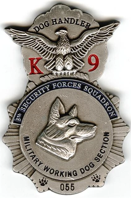 Address Labels - 8th Security Forces Squadron - Dog Handler K9 - Image 1 of 1