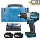 Makita Dhp489 18V Lxt Bl 2-Speed Combi Drill + 2 X 5Ah Batteries, Charger & Case