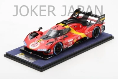 Looksmart 1/18 Ferrari 499P No.51 AF CORSE Winner 24H Le Mans 2023 LS18LM035 JDM - Image 1 of 2