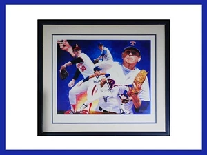NOLAN RYAN RANGERS AUTOGRAPHED FRAMED LIMITED EDITION LITHOGRAPH DANNY DAY - Picture 1 of 1