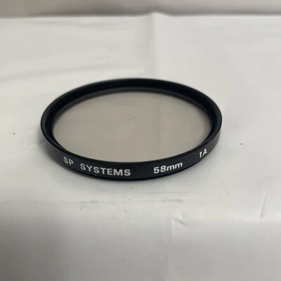 58mm 1A "SP"  SYSTEM Lens Filter Made in Japan - Image 1 of 4