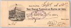 Ada, Oklahoma 1908 Indian Territory* First National Bank Check Vignette - Scarce