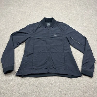 Chaqueta para mujer Hurley talla S negra bomber ligera delgada cremallera completa al aire libre Foto 1 de 4