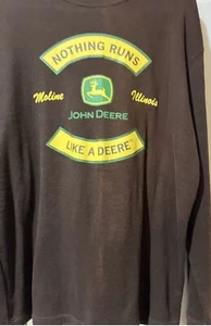 Men’s John Deere Long Sleeve Shirt Size Medium - Picture 1 of 2