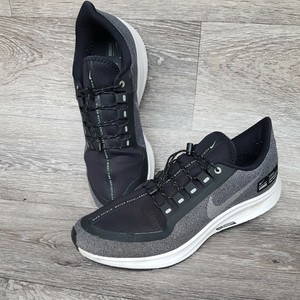 Nike Performance AIR ZOOM PEGASUS 38 SHIELD - Zapatillas de running neutras  - black/metallic dark grey/med ash/night forest/dark smoke grey/negro -  Zalando.es