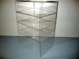 DS-12" x 9 1/2" x 19" WITHOUT DOOR Showcase Acrylic Countertop Display Case - Picture 1 of 1