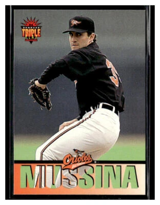 1994 Triple Play #157 Mike Mussina - Image 1 of 2