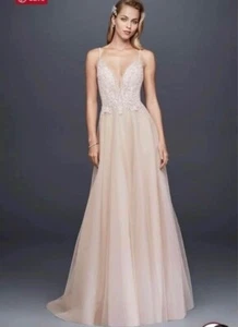 NWT Galina Signature SWG784 wedding dress - Picture 1 of 5