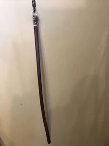 Mujer Correa Cuero Hebilla D Cinturón 1” Ancho X 43” Largo Rojo Grande (8-HG-3) - Imagen 1 de 5