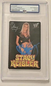 Stacy Keibler 2002 WWE WWF Oversized Vending  RC Rookie - Very Rare! SIGNED PSA - Picture 1 of 1