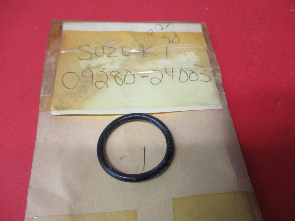 NUEVO OEM ORIGINAL NUEVO SUZUKI RM100 RM125 TC185 JUNTA TÓRICA 09280-24003 Foto 1 de 1