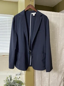 Isaac Mizrahi Women’s Blazer Blue Size XL Pre-owned - Picture 1 of 10