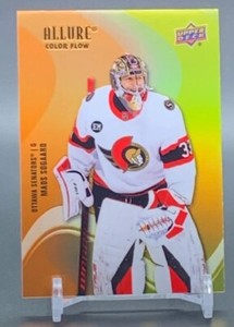 2022-23 Upper Deck Allure Color Flow Orange Yellow Mads Sogaard