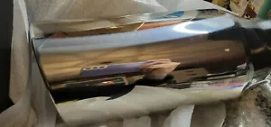 Exhaust Tip - 3.5" Inlet - 5" Outlet - 12" Long Stainless Steel, WELD ON, FREESH - Bild 1 von 6