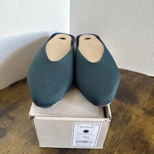 Rothy’s Women’s The Almond Demi Deep Emerald Size 6.5 NEW Rare - Picture 1 of 6