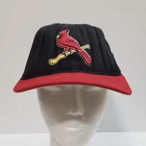 Vintage MLB St Louis Cardinals Baseball New Era eng anliegende Mütze 7 3/8 100 % Wolle hergestellt in den USA - Bild 1 von 10