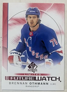 2024-25 SP Authentic Brennan Othmann Red Future Watch Rookie New York Rangers - Picture 1 of 1