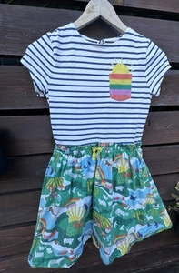 Mini Boden Girls Country Side Design Dress Size 11-12 - Picture 1 of 7