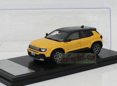 1/43 JEEP AVENGER 2023 Pure electric SUV Yellow Car model Resin (No paper box ) - Image 1 of 4