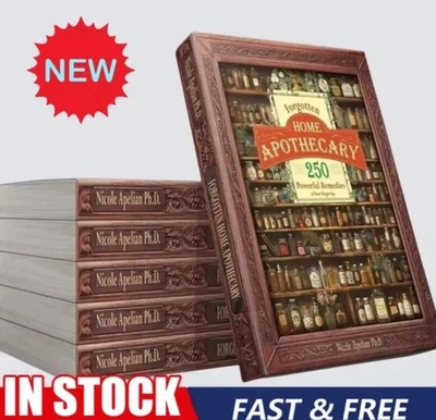 Forgotten Hom- Apσthecary:250-Powerful Remedies By  Nicole Apelian=PhD -A4 Size - Image 1 of 4