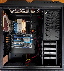 WINXP Gaming Computer - Coolmaster HAF X - 2tb Samsung SSD - P8Z77-V Pro - Picture 1 of 5
