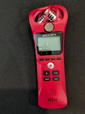Zoom H1n Handy Recorder Portable Digital Audio Recorder - Micro SD - Windscreen - Image 1 of 4