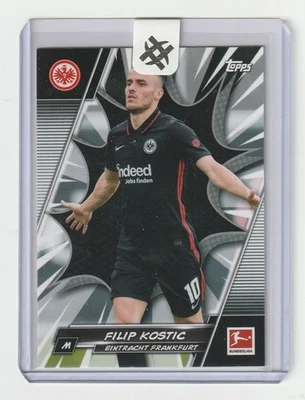 2021-22 Topps Bundesliga SP Image Variation #63 Filip Kostic card, RARE - Image 1 of 2
