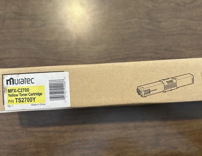 Muratec TS2700Y Yellow Toner Cartridge - Image 1 of 2