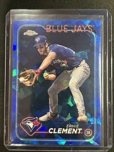 🔥Ernie Clement 2024 Topps Chrome Update Sapphire #USCS344 Blue Jays - Picture 1 of 2