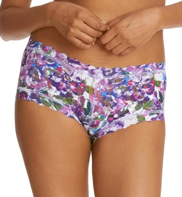 Pantalón corto Hanky Panky estampado firma encaje (PR4812P) - estampados florales Foto 1 de 4