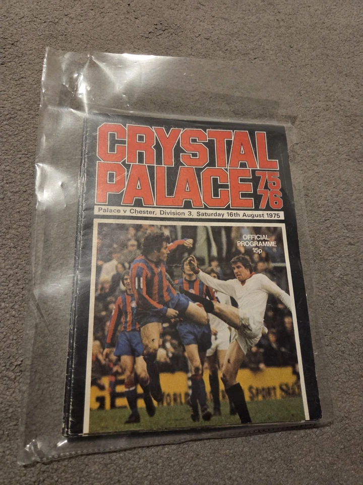 Crystal Palace Fc English Football Programmes From 1970s Joblot X17 - Image 1 of 3