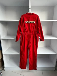Vintage Dunlop Racing Sanfor Overall Jumpsuit Mechaniker Workwear 80er-90er Gr. XL - Bild 1 von 8